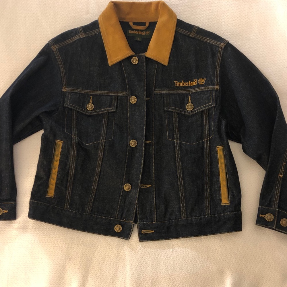 Kids ⚽️ super classic denim jacket by Timberland